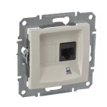 SCHNEIDER SDN4500147 SEDNA 1xRJ45 Cat5e STP aljzat, bézs