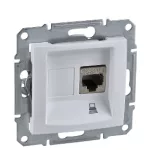 SCHNEIDER SDN4900121 SEDNA 1xRJ45 Cat6 STP aljzat, fehér