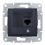 SCHNEIDER SDN4900170 SEDNA 1xRJ45 Cat6 STP aljzat, grafit