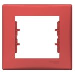 SCHNEIDER SDN5800141 SEDNA Single frame, red