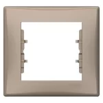SCHNEIDER SDN5800168 SEDNA Egyes keret, titánium