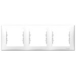 SCHNEIDER SDN5800521 SEDNA Triple frame, horizontal, white