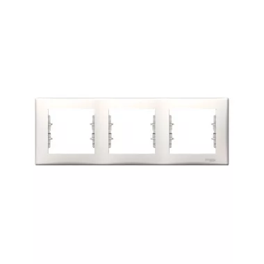 SCHNEIDER SDN5800523 SEDNA Hármas keret, vízszintes, krém SCHNEIDER SDN5800523 SEDNA Hármas keret, vízszintes, krém
