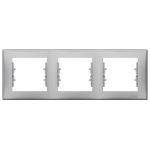   SCHNEIDER SDN5800560 SEDNA Triple frame, horizontal, aluminum