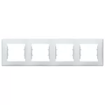   SCHNEIDER SDN5800733 SEDNA Four frames, horizontal, cloud gray