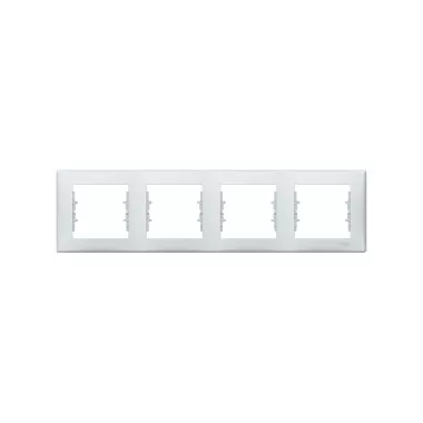 SCHNEIDER SDN5800733 SEDNA Négyes keret, vízszintes, felhőszürke SCHNEIDER SDN5800733 SEDNA Négyes keret, vízszintes, felhőszürke