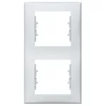   SCHNEIDER SDN5801133 SEDNA Double frame, vertical, cloud gray