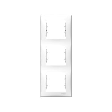 SCHNEIDER SDN5801321 SEDNA Triple frame, vertical, white