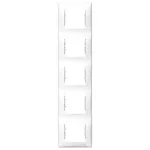 SCHNEIDER SDN5801521 SEDNA Five-frame, vertical, white