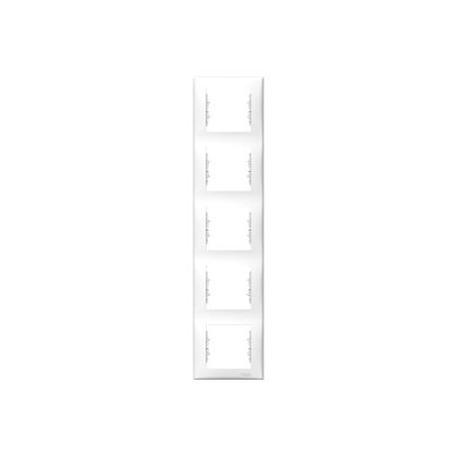 SCHNEIDER SDN5801521 SEDNA Five-frame, vertical, white
