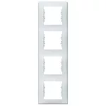 SCHNEIDER SDN5802033 SEDNA Four frames, vertical, cloud gray