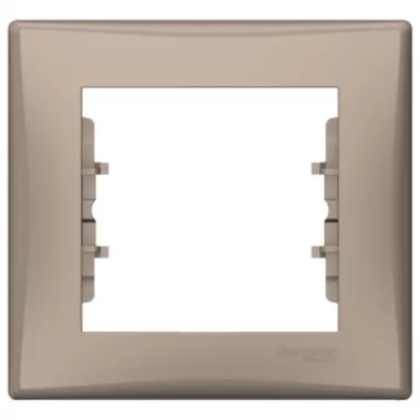 SCHNEIDER SDN5810568 SEDNA Egyes keret, IP44, titánium SCHNEIDER SDN5810568 SEDNA Egyes keret, IP44, titánium