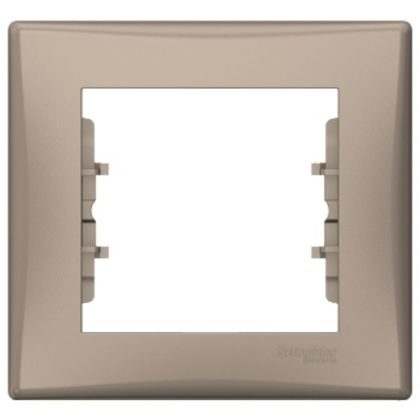 SCHNEIDER SDN5810568 SEDNA Single frame, IP44, titanium