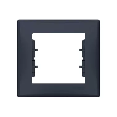 SCHNEIDER SDN5810570 SEDNA Egyes keret, IP44, grafit SCHNEIDER SDN5810570 SEDNA Egyes keret, IP44, grafit