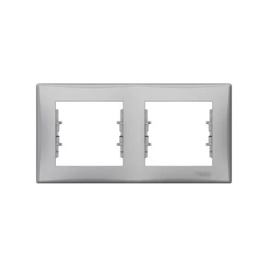 SCHNEIDER SDN5810660 SEDNA Kettes keret, IP44, alumínium SCHNEIDER SDN5810660 SEDNA Kettes keret, IP44, alumínium