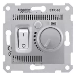 SCHNEIDER SDN6000160 SEDNA Szobatermosztát, 10A, alumínium
