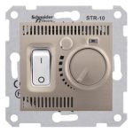 SCHNEIDER SDN6000168 SEDNA Room thermostat, 10A, titanium