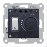 SCHNEIDER SDN6000170 SEDNA Szobatermosztát, 10A, grafit