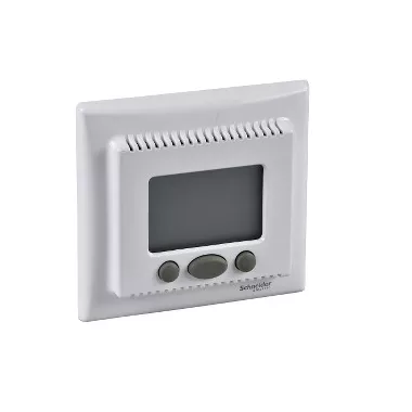 SCHNEIDER SDN6000221 SEDNA Programmable room thermostat, 16A (supplied with frame), white SCHNEIDER SDN6000221 SEDNA Programmable room thermostat, 16A (supplied with frame), white