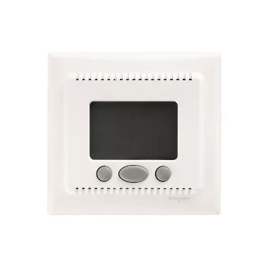 SCHNEIDER SDN6000223 SEDNA Programozható szobatermosztát, 16A (kerettel együtt szállítva), krém SCHNEIDER SDN6000223 SEDNA Programozható szobatermosztát, 16A (kerettel együtt szállítva), krém