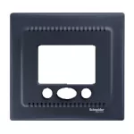   SCHNEIDER SDN6000270 SEDNA Programozható szobatermosztát, 16A (kerettel együtt szállítva), grafit