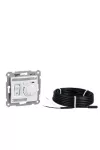 SCHNEIDER SDN6000321 SEDNA Room thermostat for underfloor heating, 10A, white