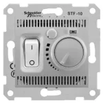   SCHNEIDER SDN6000360 SEDNA Szobatermosztát padlófűtéshez, 10A, alumínium