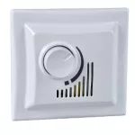   SCHNEIDER SDN6001121 SEDNA Szobatermosztát hűtési móddal, 10A (kerettel együtt szállítva), fehér