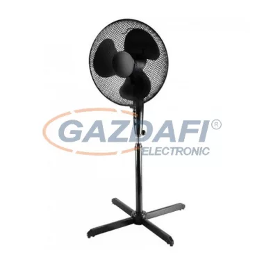 HOME SF 41/BK álló ventilátor 45W, ø40cm, fekete