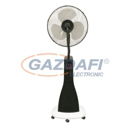   HOME SFM 40/WH párásító ventilátor, távirányítható 90W, ø40cm, fekete