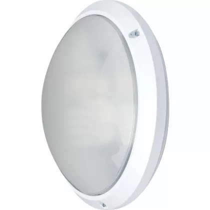 S&G Kültéri lámpatest komplett PC E27 60W 270x100mm IP54