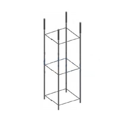 V-2 alapozási vasalat, 5-9 m