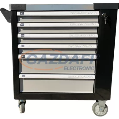 SG PRO 239783 Szerszámkocsi 245 db-os szerszámkészlettel fekete színben.