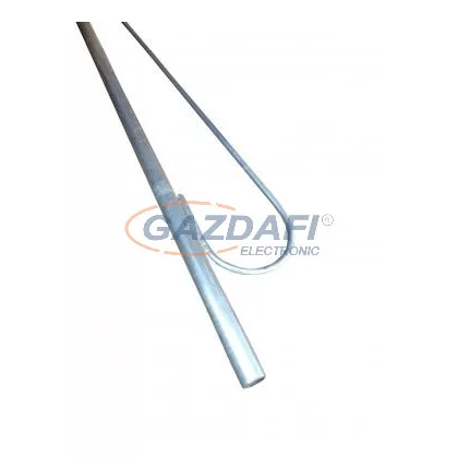 Földelőszonda, 3m, villámvédelmi, 20mm, kör alakú, tüzihorganyzott kivitelben, 10-es köracéllal Földelőszonda, 3m, villámvédelmi, 20mm, kör alakú, tüzihorganyzott kivitelben, 10-es köracéllal