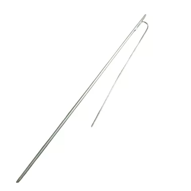 Földelőszonda, 3m, villámvédelmi, 20mm, kör alakú, tüzihorganyzott kivitelben, 20-as laposvassal Földelőszonda, 3m, villámvédelmi, 20mm, kör alakú, tüzihorganyzott kivitelben, 20-as laposvassal