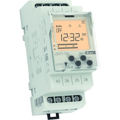  Elko SHT-1/2 Digitális heti kapcsolóóra két csatornás AC230V/16A