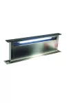 SIRIUS 00704823502 Sirius - Páraelszívó S-DD2 TC/L EM 118 Fekete üveg/inox motor nélkül
