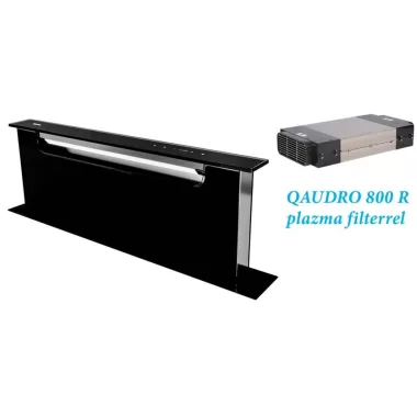 SIRIUS 00705183604_p - Páraelszívó Balance S-DD18 EM fekete motor nélkül + QUADRO 800 R plazma szűrő