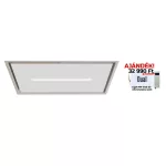   SIRIUS 00709713681mc Sirius - Páraelszívó SLT-971 EM 90 cm H 160 TW Fehér üveg motor nélkül + ajándék CATA mikro MW-5120 DG