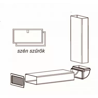 SIRIUS KITSDDH5 - Páraelszívó  aktívszén szűrőkészlet, S-DDH5