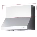   SIRIUS SIR1172 - Páraelszívó csőtakaró kürtő SL-109 TW 90 cm, inox