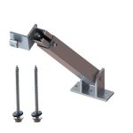 SKU9613 Állítható hátsó láb 10-15° 200mm