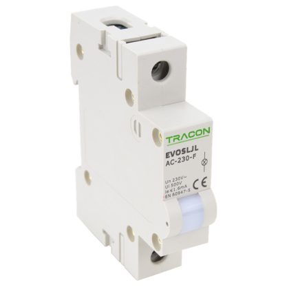  TRACON SLJL-AC230-F Sorolható ledes jelzőlámpa, fehér 230V AC