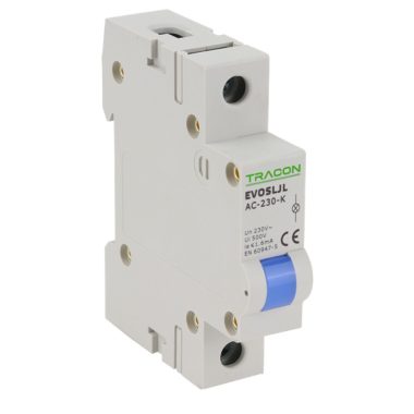 TRACON SLJL-AC230-K Sorolható ledes jelzőlámpa, kék 230V AC