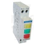   TRACON SLJL-AC230-SZP Sorolható ledes jelzőlámpa, sárga / zöld / vörös 3×230V AC