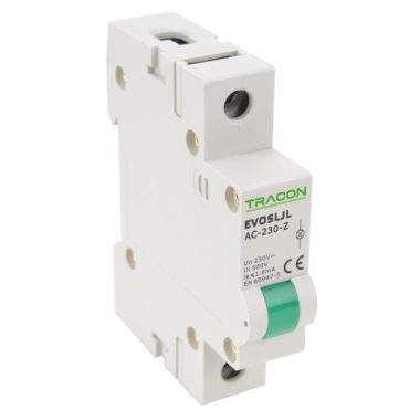 TRACON SLJL-AC230-Z Sorolható ledes jelzőlámpa, zöld 230V AC