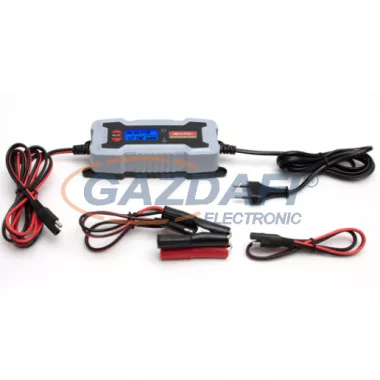 HOME SMC 38 Smart akkumulátortöltő 6 – 12 Volt-1,2–120 Ah-0,8–3,8A LCD