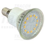   Bec Led spot TRACON SMD-E14-60-CW SMD LED 230V, 50Hz, E14, 2,7W, 6300K, 200lm, 60×LED, 120°