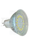 TRACON SMD-MR16-12-CW SMD LED spot fényforrás 12 V AC/DC, MR16, 3W, 6400K, 235lm, 12×LED2835, 120°