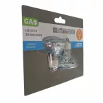   GAO SMDLEDSZETTH LED izzó szett, 3W, 250lm, 3000K, GU10, 230V